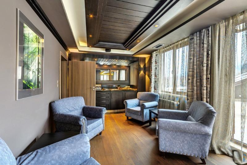 Amira Boutique Hotel Bansko Eksteriør billede A 3D rendering of a living room